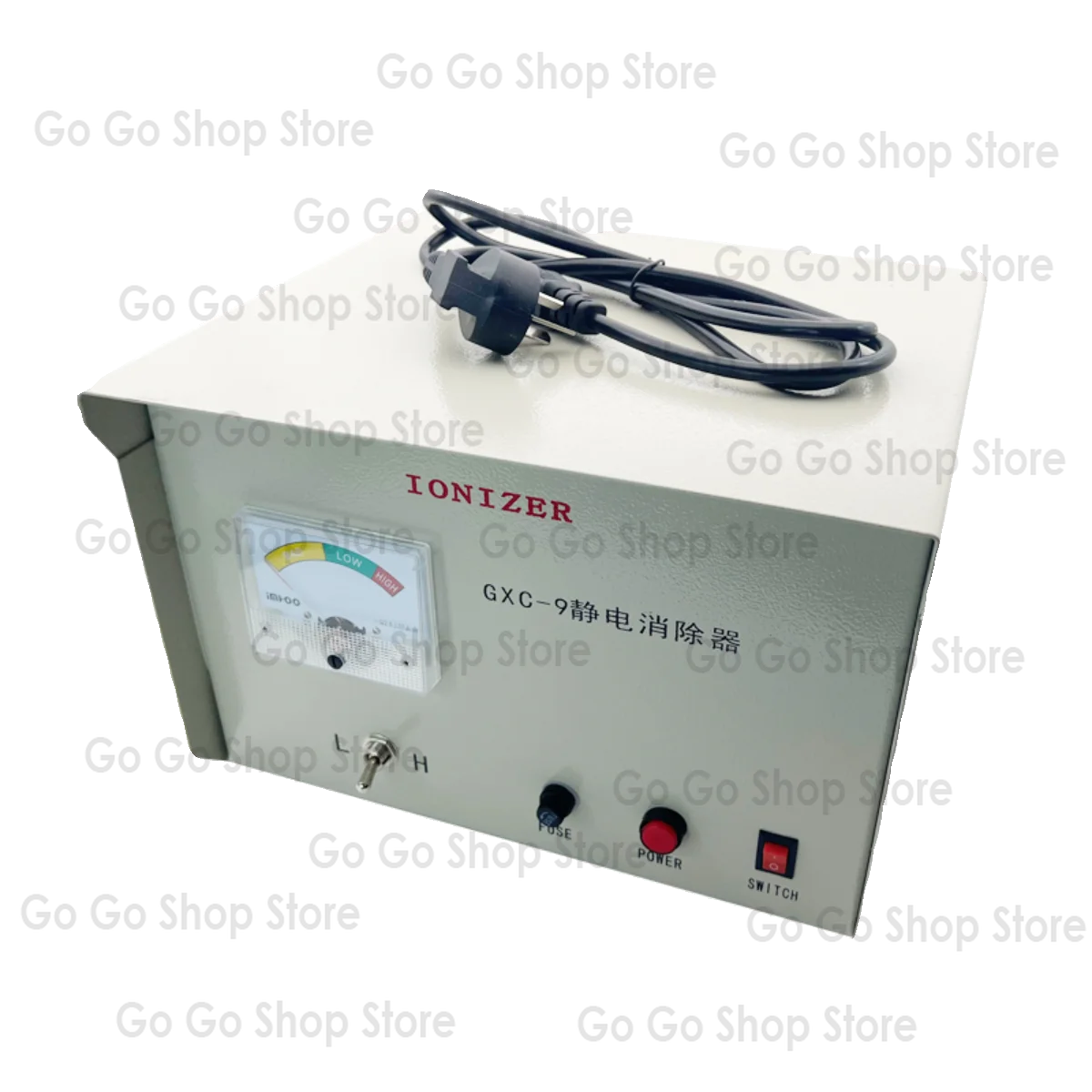 GXC-9 static eliminator high power textile fabric setting machine cloth inspector to remove static electricity