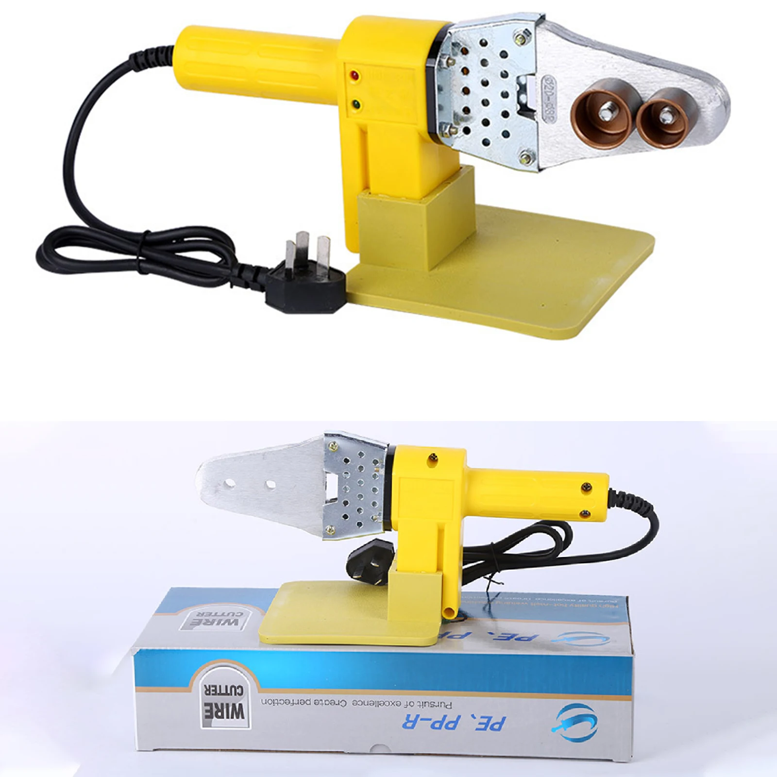 Pipe Welding Machine Socket Fusion Welder PPR Plastic Tube Fusion Welding Equipment Pipe Soldering Iron Hot Melting Tool