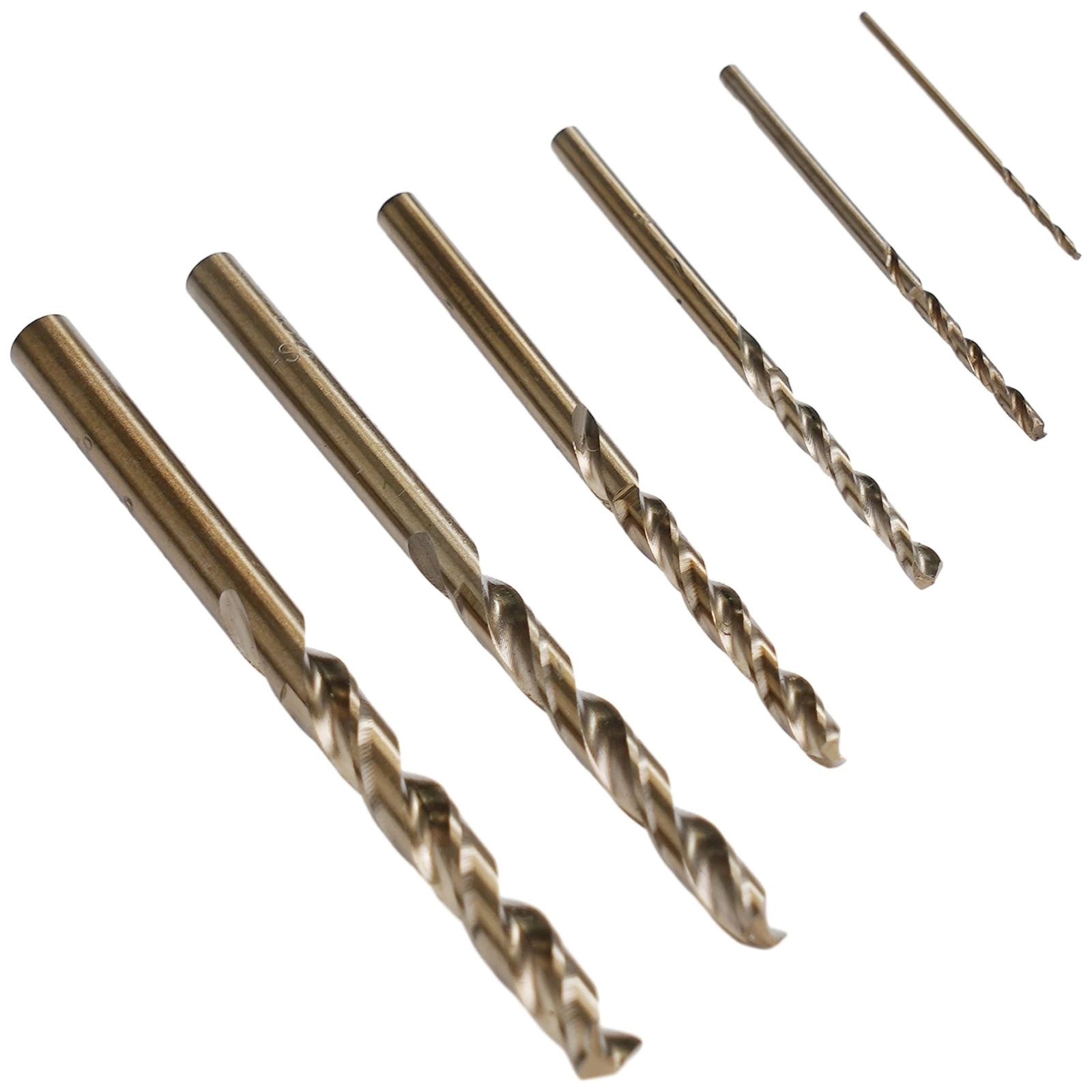 Broca de Cobalto para Broca de Mão, Imprensa, Metal, Ferro, Aço Inoxidável, Acessórios para Ferramentas Elétricas, HSS, M35, 1mm, 2mm, 3mm, 4mm, 5mm, PCes 6