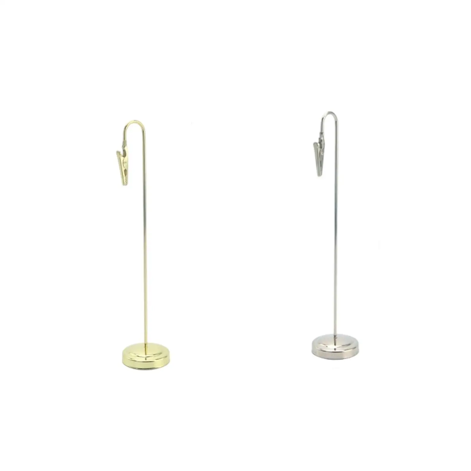 Table Number Holder Portable Lightweight Picture with Clip Place Card Holder for Home Birthday Office Table Decor Restaurants