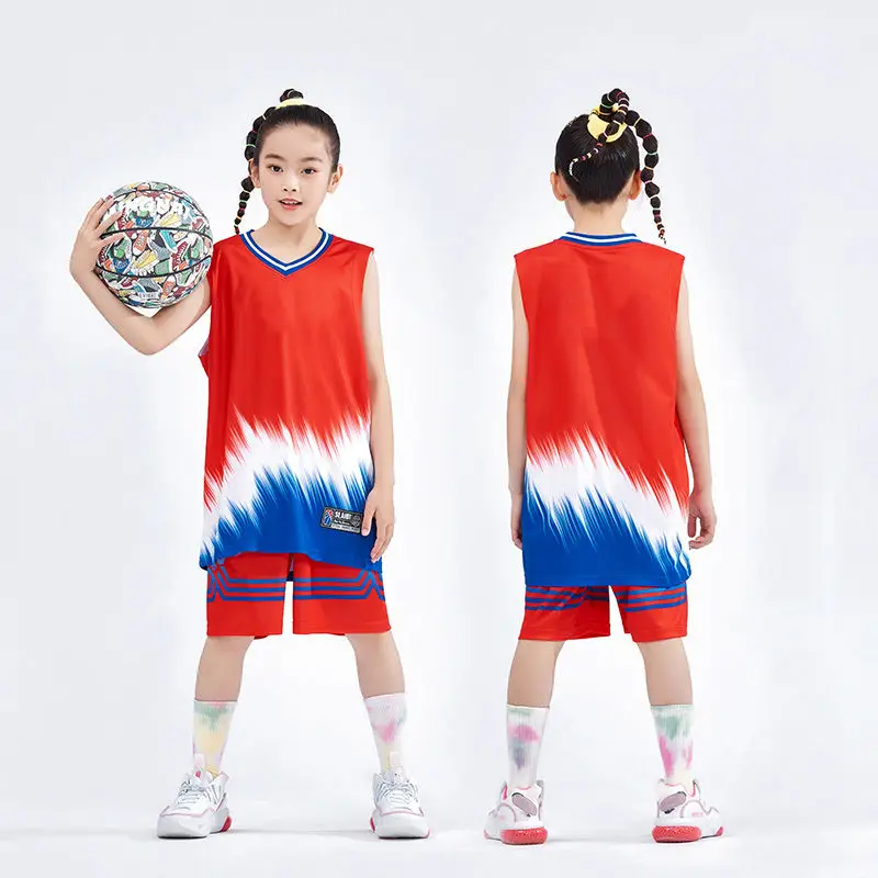 Adult Children Basketball Jerseys Men Boys Girls Sets Kids Uniforms Fitness Football Tennis Student Tracksuit GYM Suits 7718