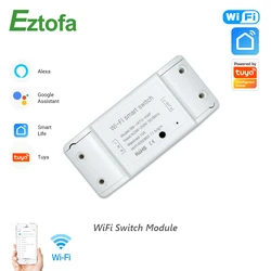 Eztofa WiFi Smart Light Switch fai da te interruttore universale Timer Smart Life APP telecomando Wireless funziona con Alexa Google Home