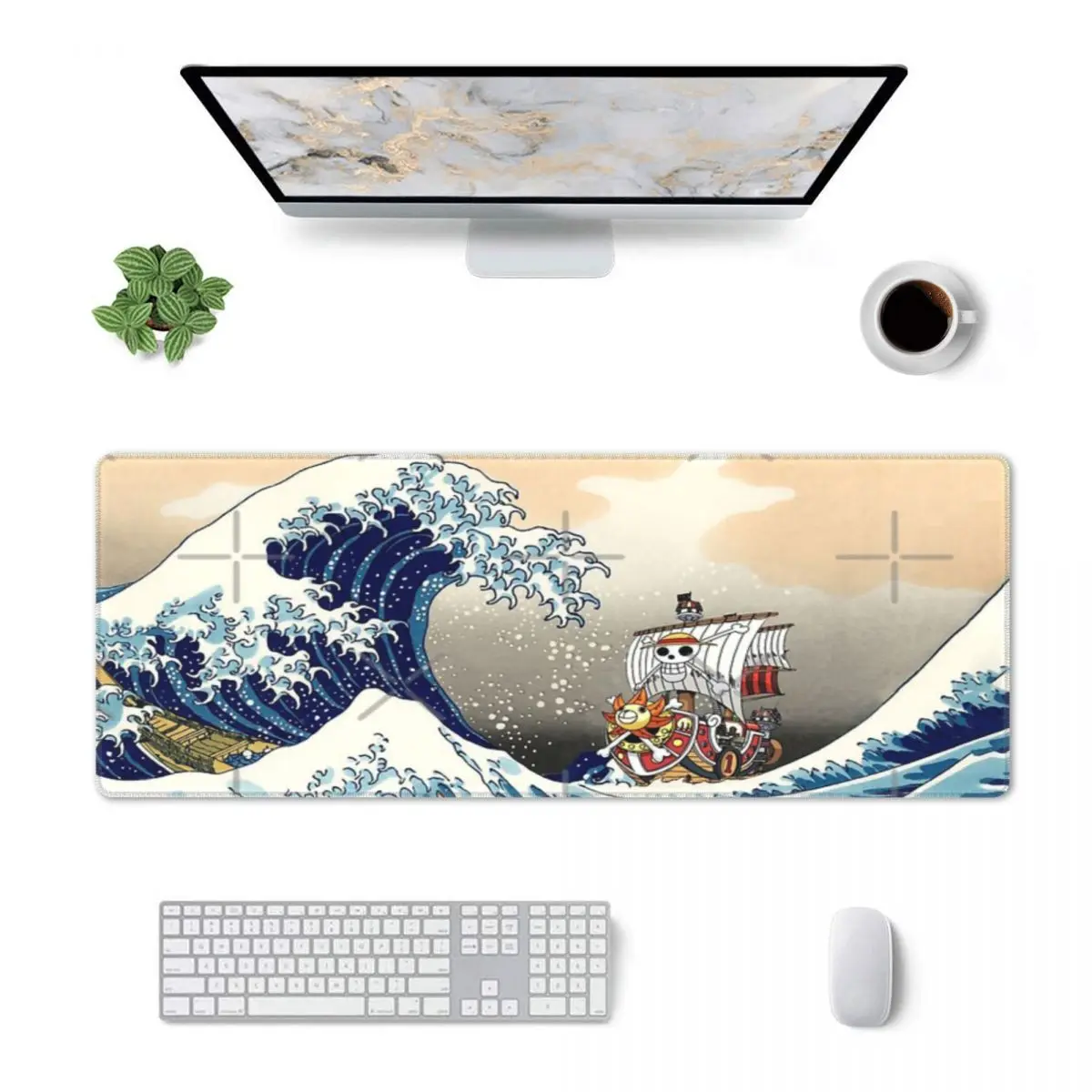 Great Wave Anime Manga The Sunny Rubber Keyboard Pads