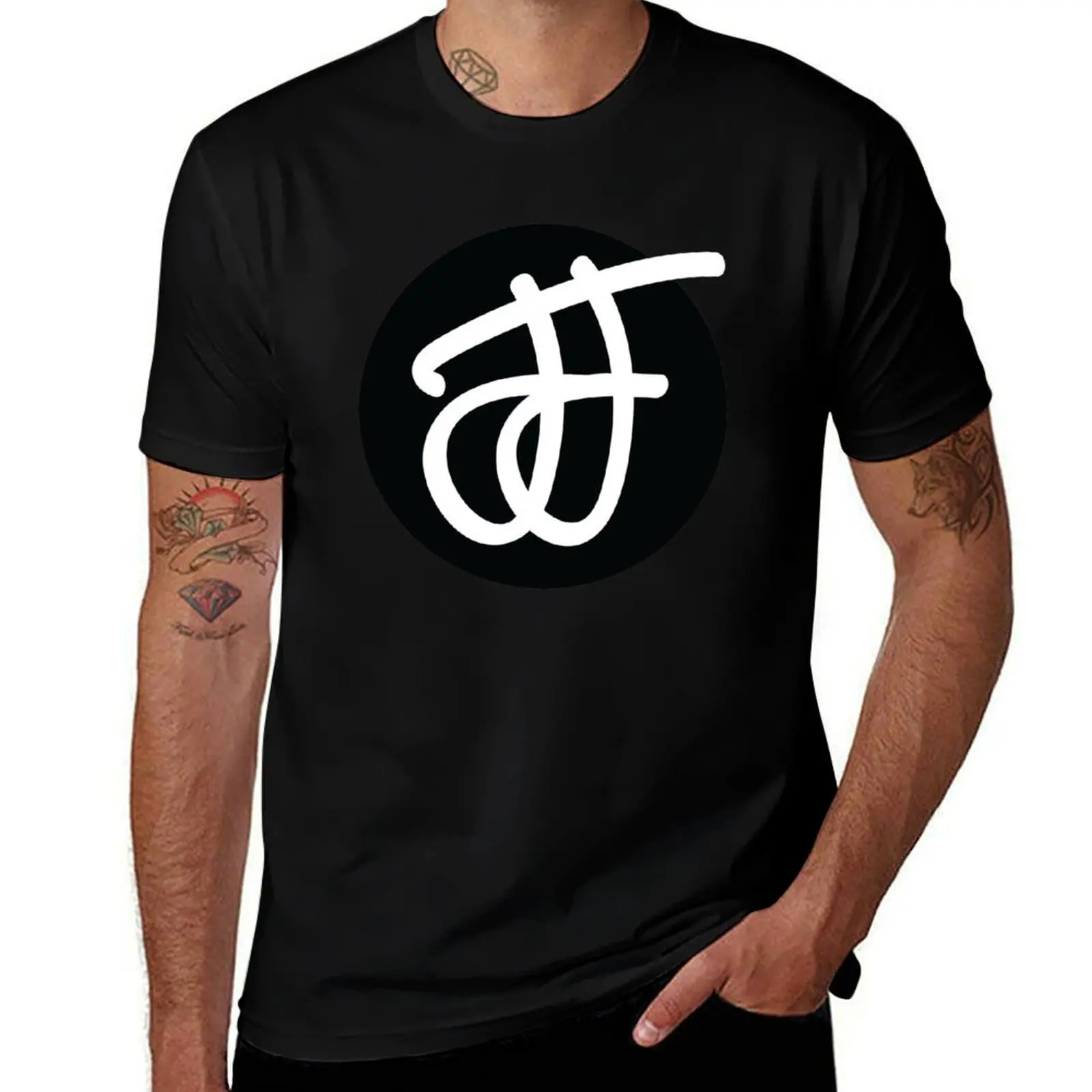 

JJKreation Logo T-Shirt Plus Size All Match Tee Shirt