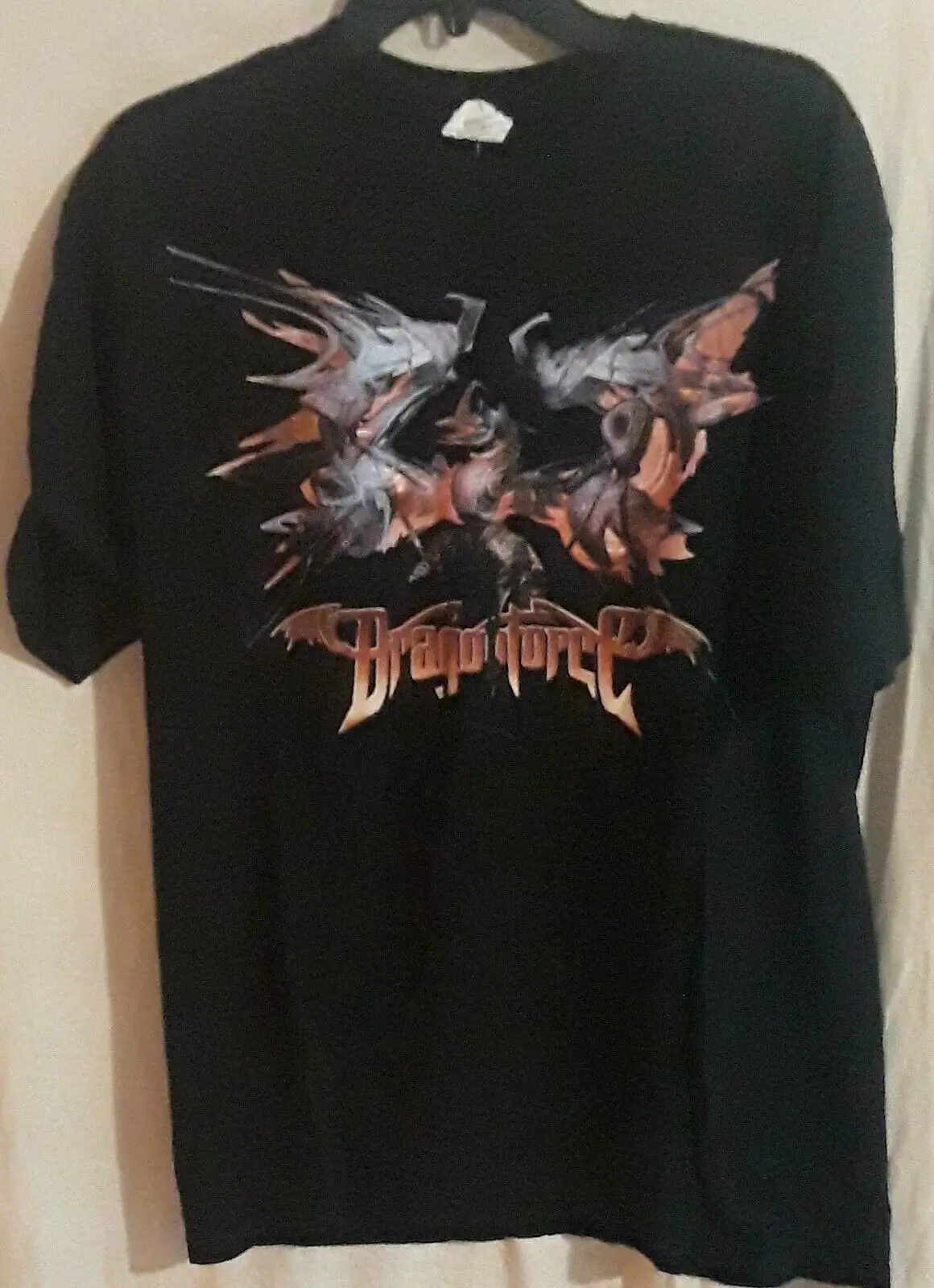 Dragonforce Men's XL Black Band T-Shirt 