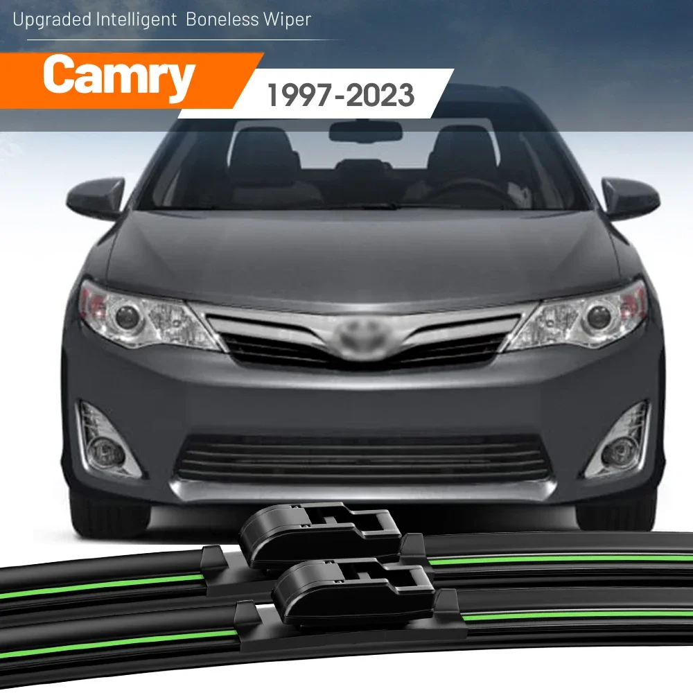 

2pcs For Toyota Camry XV20 XV30 XV40 XV50 XV70 1997-2023 Front Windshield Wiper Blades 2007 2011 Windscreen Window Accessories