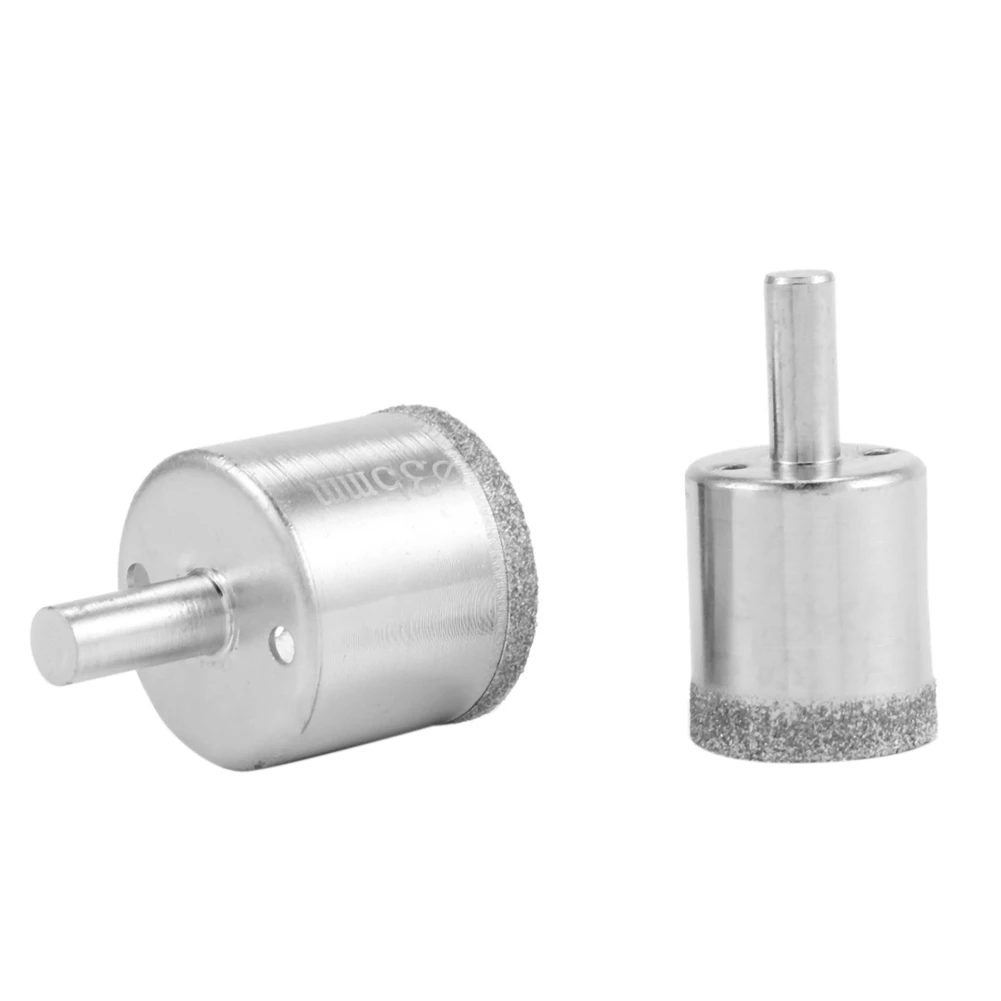 -[Retail TX] 10Pcs 20-42Mm Diamond Hole Saw Drill Bit Set For Tile Glass Marble Granite Cutting