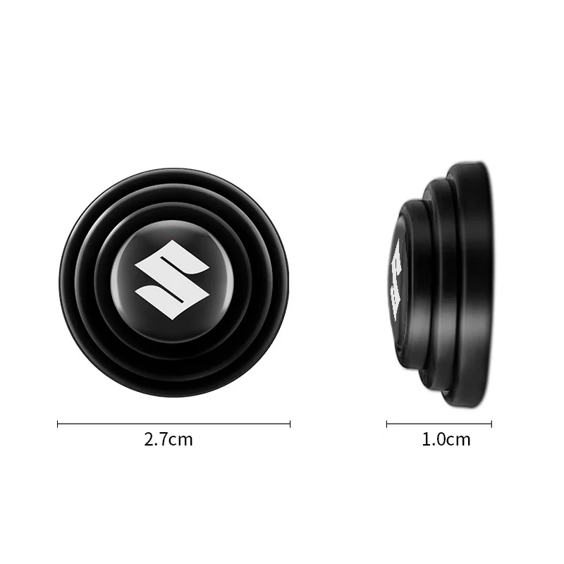 For Suzuki Swift Sport Vitara Jimny Alto Splash Car Door Keyhole Protection Stickers Shock-Absorbing Anti-Noise Gasket Sticker