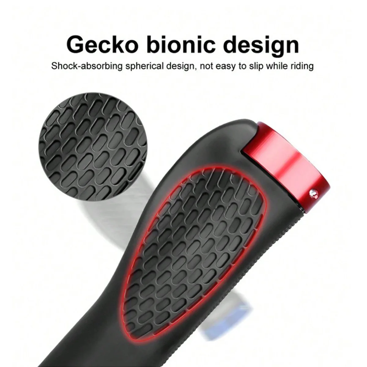 2PCS Ergonomically Designed Anti Slip And Shockproof Bicycle Handlebar Protector Suitable For Mountain Road Cycling Equipment image 5