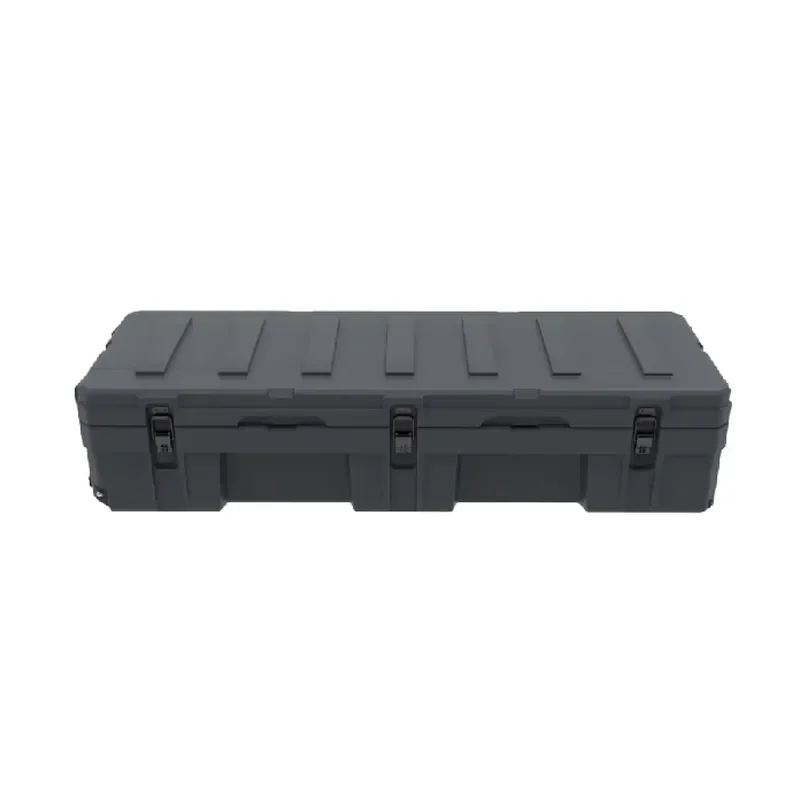 HM4927 Outdoor Large Rigid Plastic 128L Eco-friendly IP67 Waterproof Shockproof Dustproof Toolbox OEM Camping Off-Road