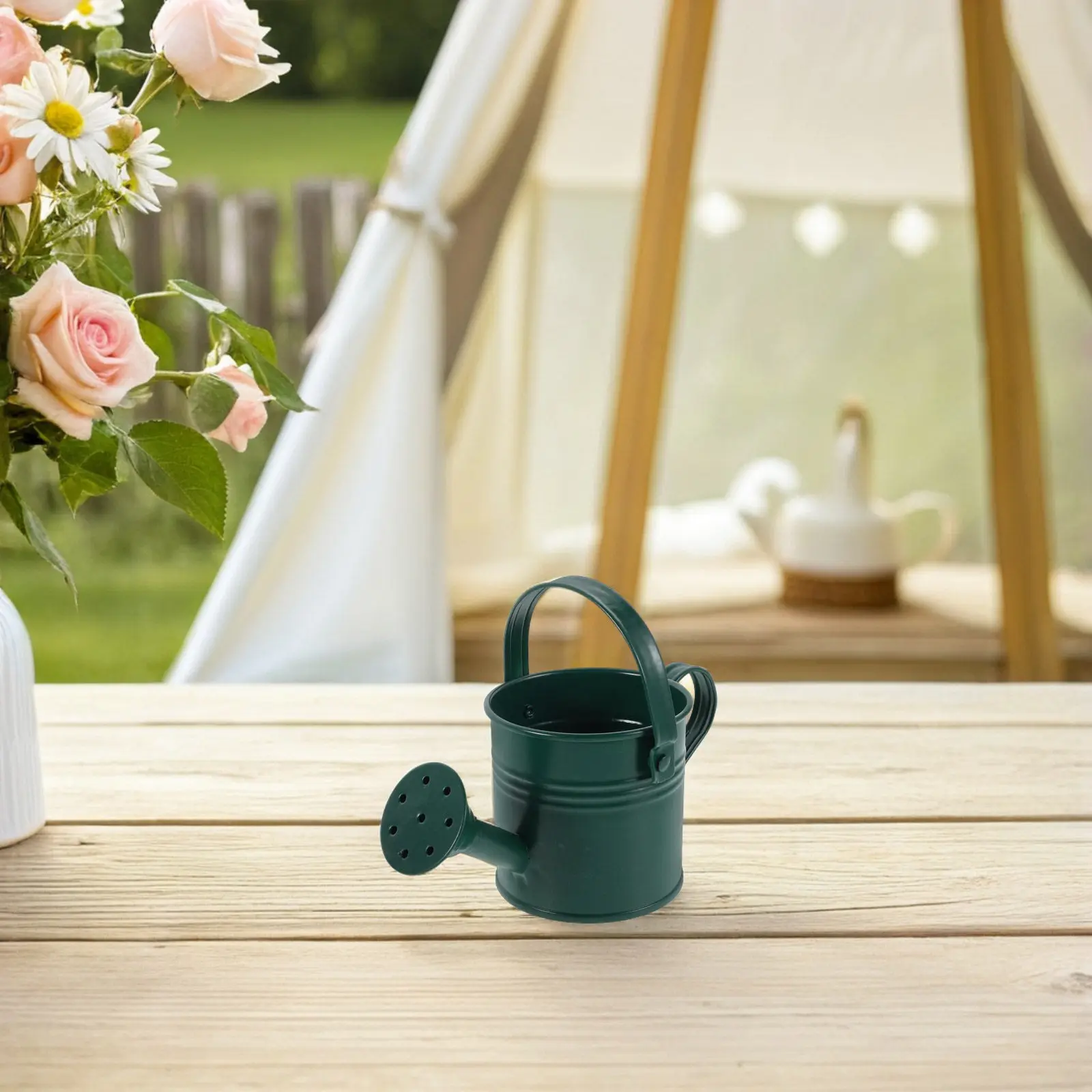 

Миниатюрная оцинкованная лейка в конфетных цветах, портативная маленькая лейка для растений, суккулентов, домашнего декора, садового полива