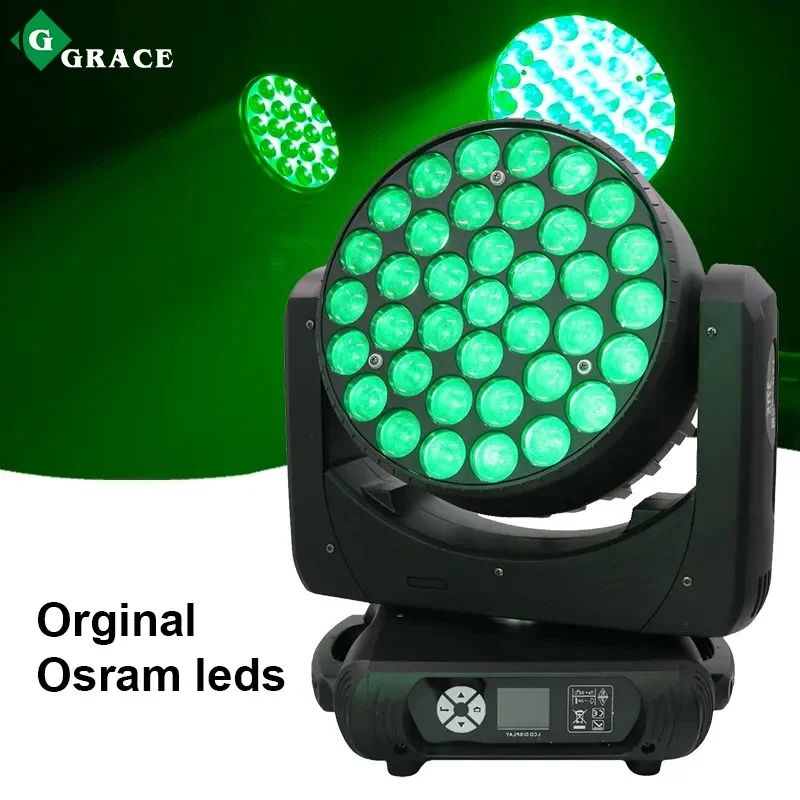 Grace 37X15W 4in1 Zoom Beam Moving Head LED Stage Lights