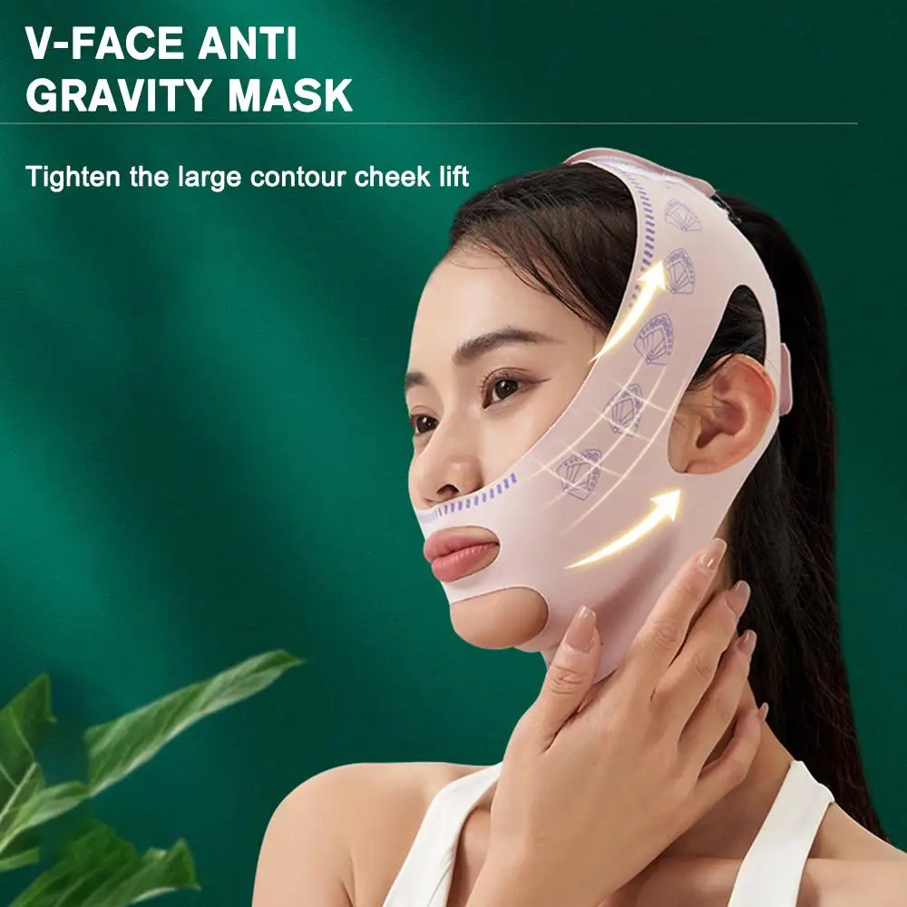 Breathable V Face Band Cheek Lift Up Face Thin Mask Reduce Double Chin V-Line Shaping Bandage Anti Wrinkle Face Bandage