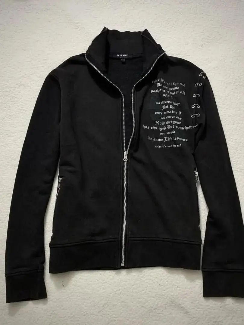 

Gagaok Subculture Y2k Одежда Черные толстовки с пиратским принтом Куртка Женская осенняя новинка Винтажный топ Уличная одежда Повседневные толстовки