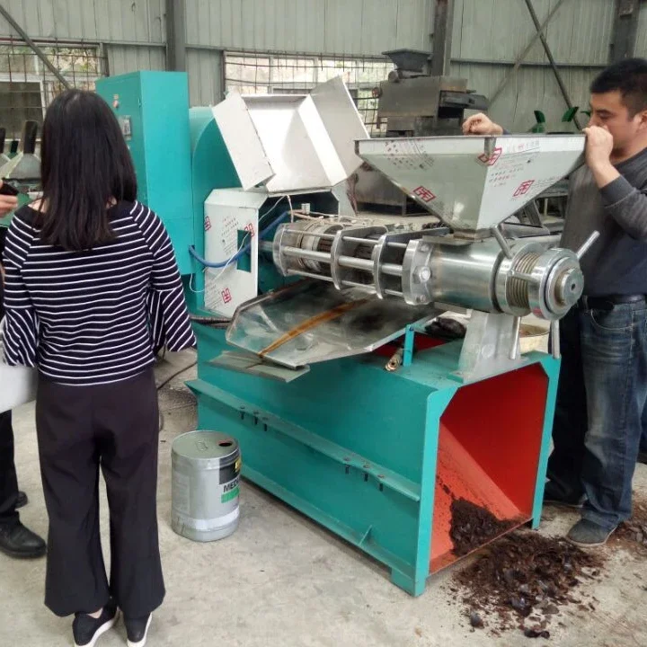 For 2021 Cold & Hot Pressing Machine Type and Oil Processing Machine 6yl-120  groundnut rapeseed oil press screw machine