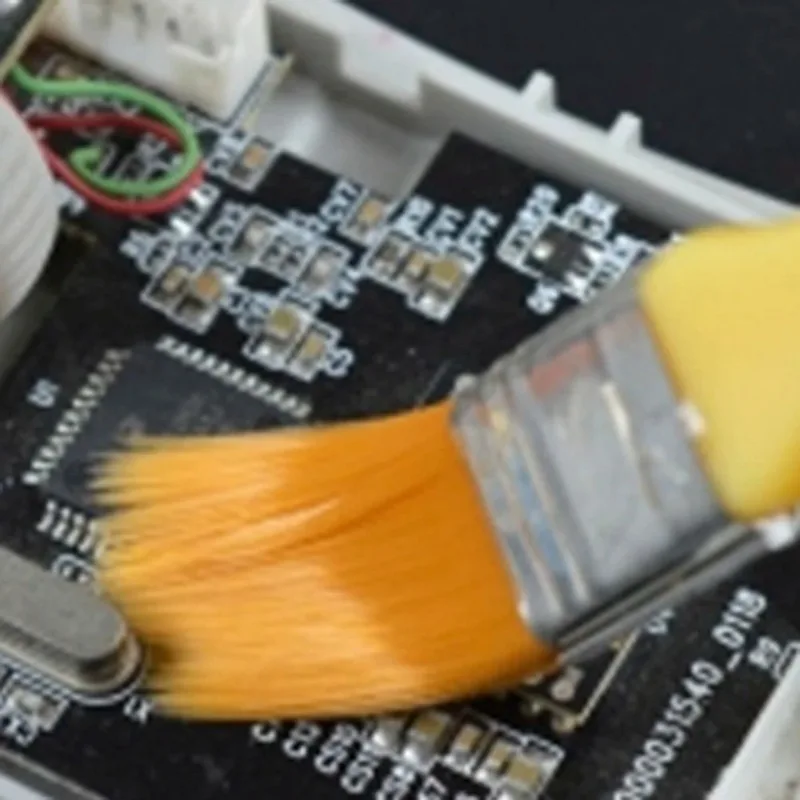 30pcs/set Cleaning Brush Dust Removal With Wooden Handle For Paint Drawing Tools Cleaning Brush Set Wooden Handle Paint Tool Set