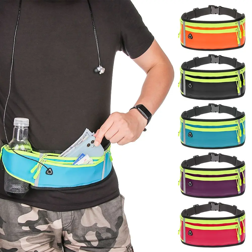 Bodybuilding Storage Pocket Change Run Water Hold Waist Bag Gym  Pouch Sports Belt Running Bag