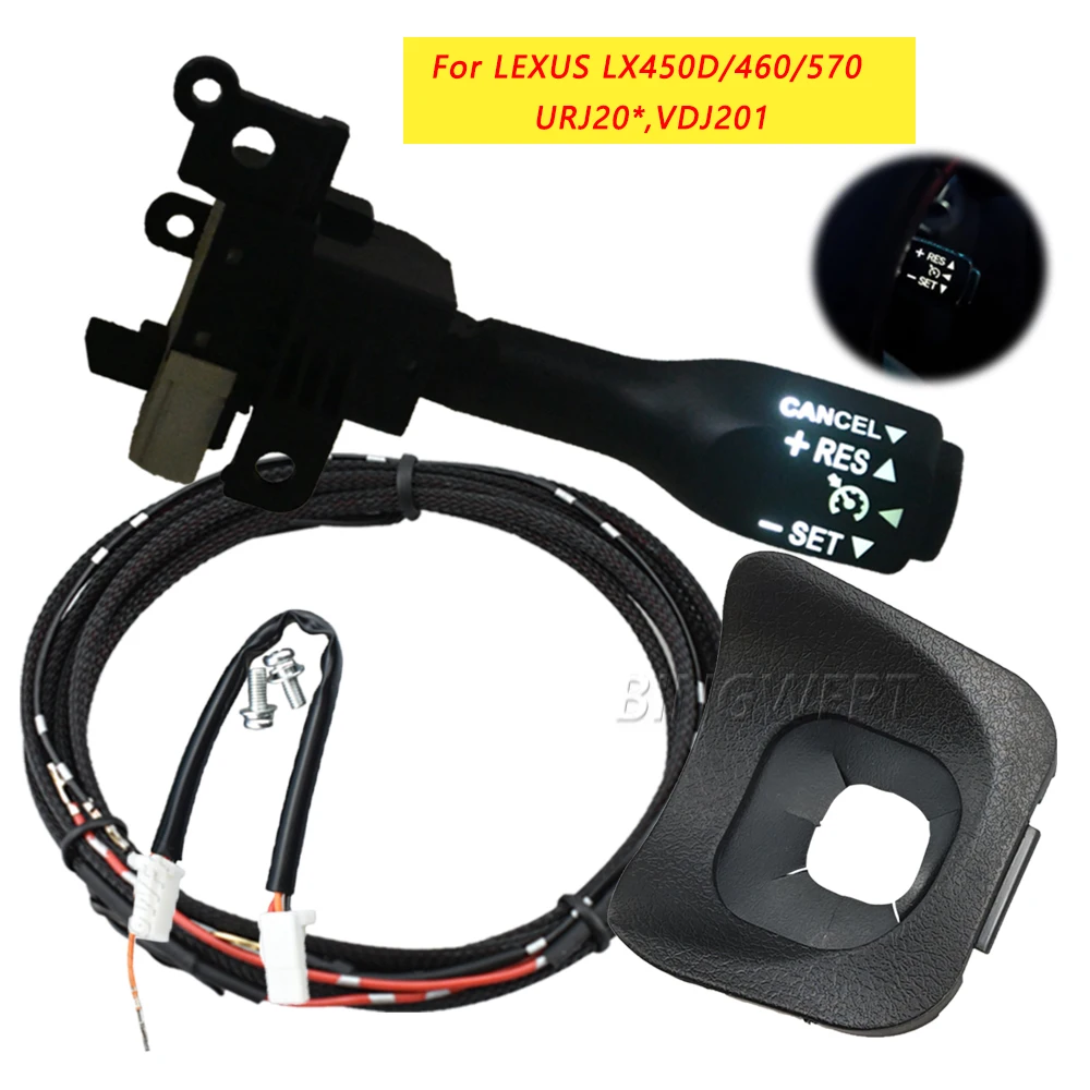 84632‑34011 45186‑60060‑C0 Cruise Control Switch With Backlight For LEXUS LX450D LX460 LX570 URJ20 VDJ201 2007‑2015