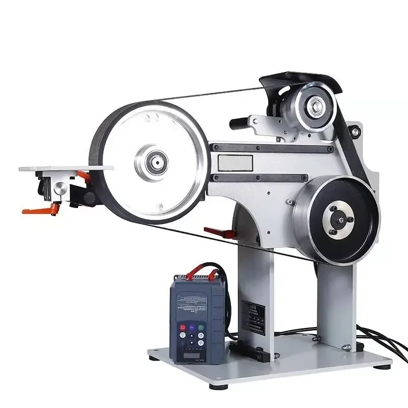 Professional Vertical Horizontal 2x72 2.2kW 220V/380V Variable Speed Motor Belt Grinder Patented Multi-functional