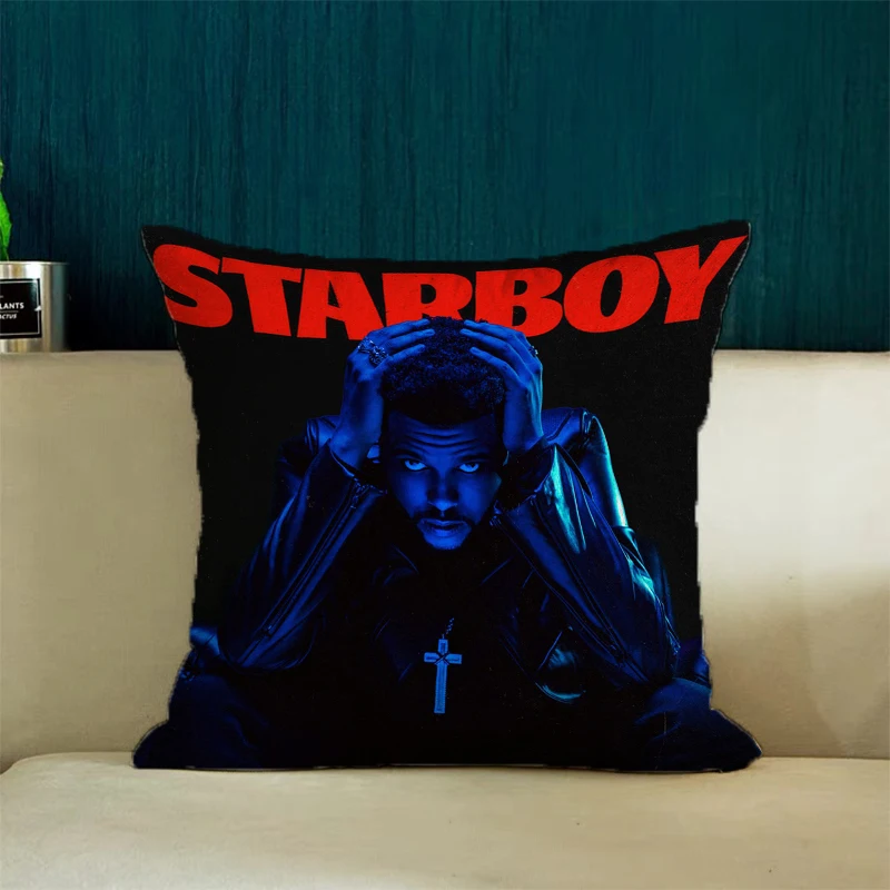 T-The Weeknd Fan Gifts Cushion Covers for Decorative Cushions Pillowcases for Pillows 45x45 Cushion Cover Home Decoration Pillow