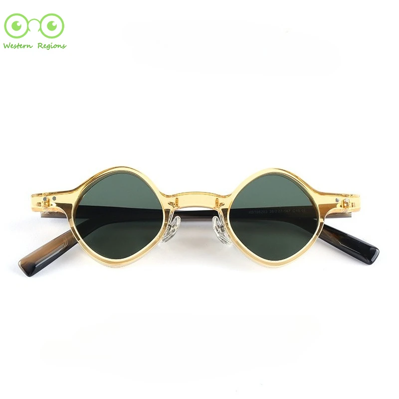 

Small frame retro literary style personalized sunglasses men's outdoor trendy sunglasses UV400 retro square frame polarized
