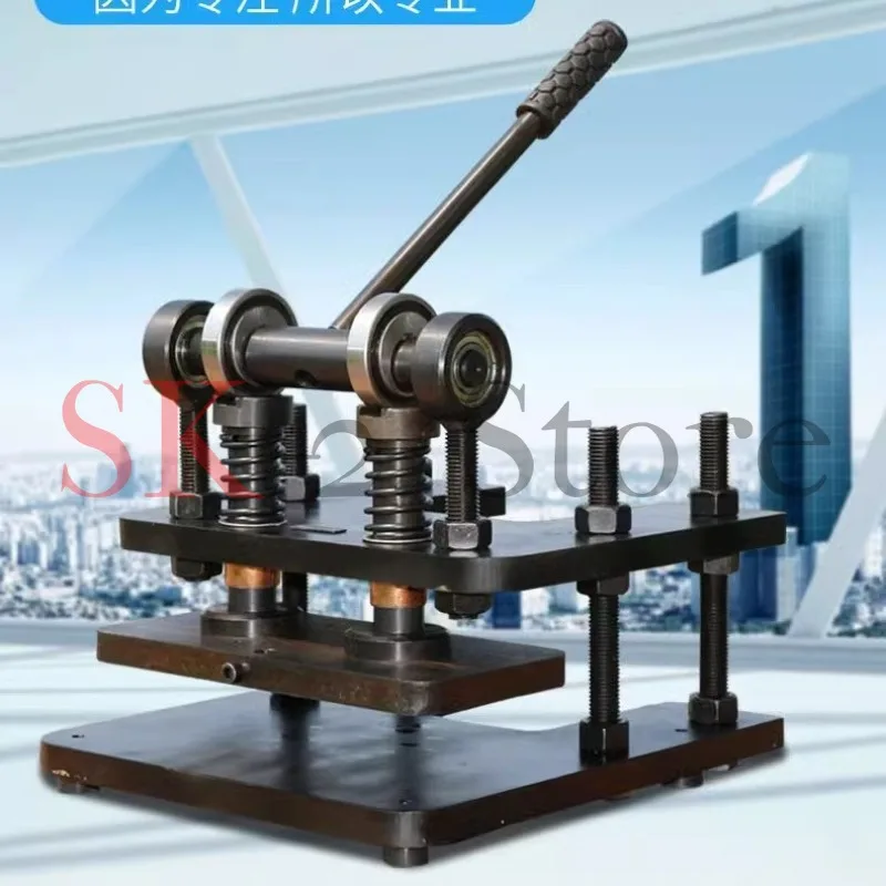Small Manual Die Cutting Machine Punching Machine Card Single Cantilever Paper Leather Fabric Plastic Plate Round Knife