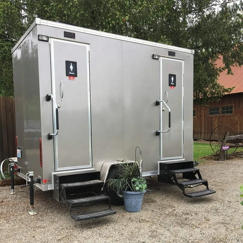 

Portable Toliets with Shower Outdoor Bathroom Trailer Portable Restroom