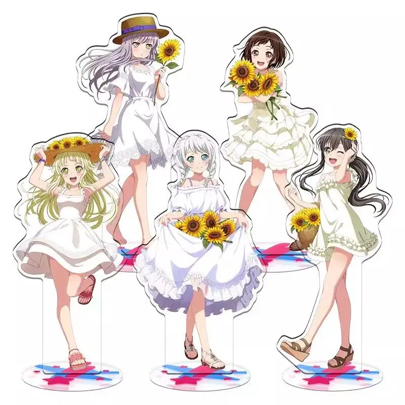 

BanG Dream Rana Kaname Takamatsu Tomori Косплей Аниме Акриловая фигурка-подставка Модель Настольные украшения Подарок на день рождения для девочки