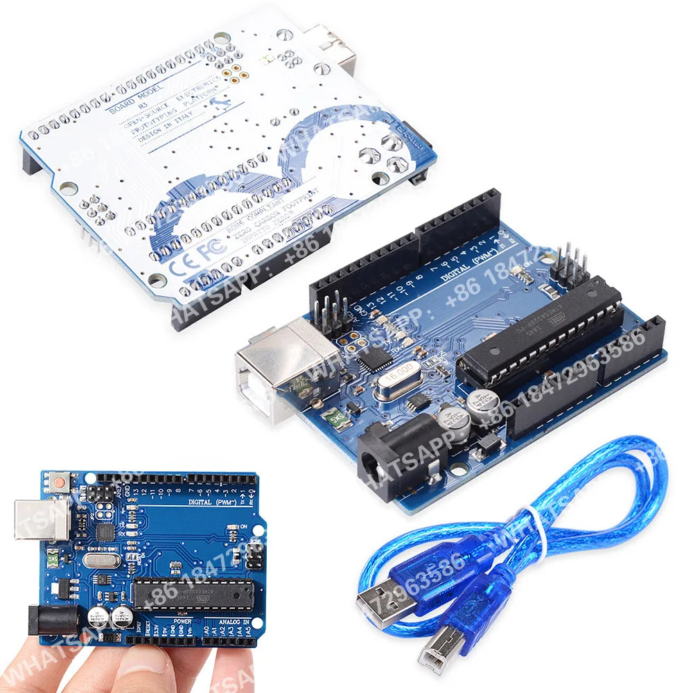 10pcs-l-version-uno-r3-dip-development-board-atmega328p-with-usb-cable-for-arduino