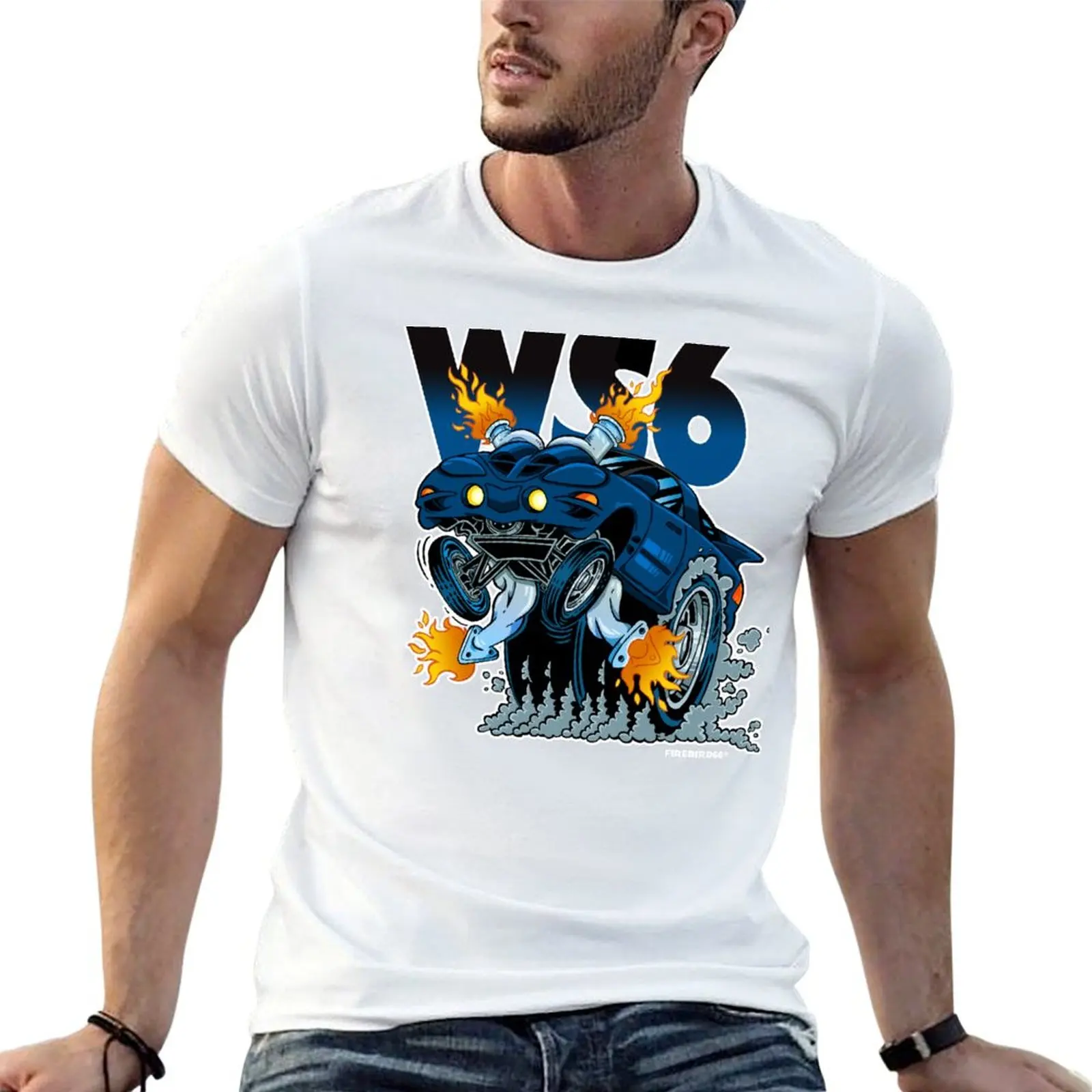 WS6 Trans Am! (Blue) T-Shirt essential t shirt t shirt for man 100 percent cotton cotton t shirt man T-shirt