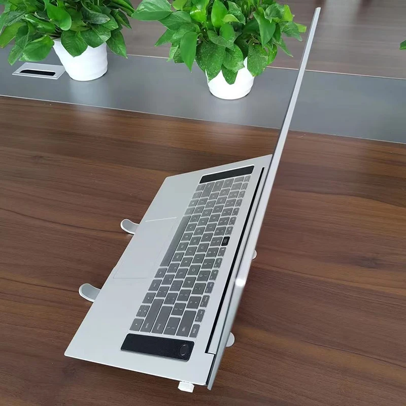 ABS Plastic Foldable Laptop Stand Adjustable Portable Notebook Bracket Support Base Holder For Macbook Air Pro Accessories