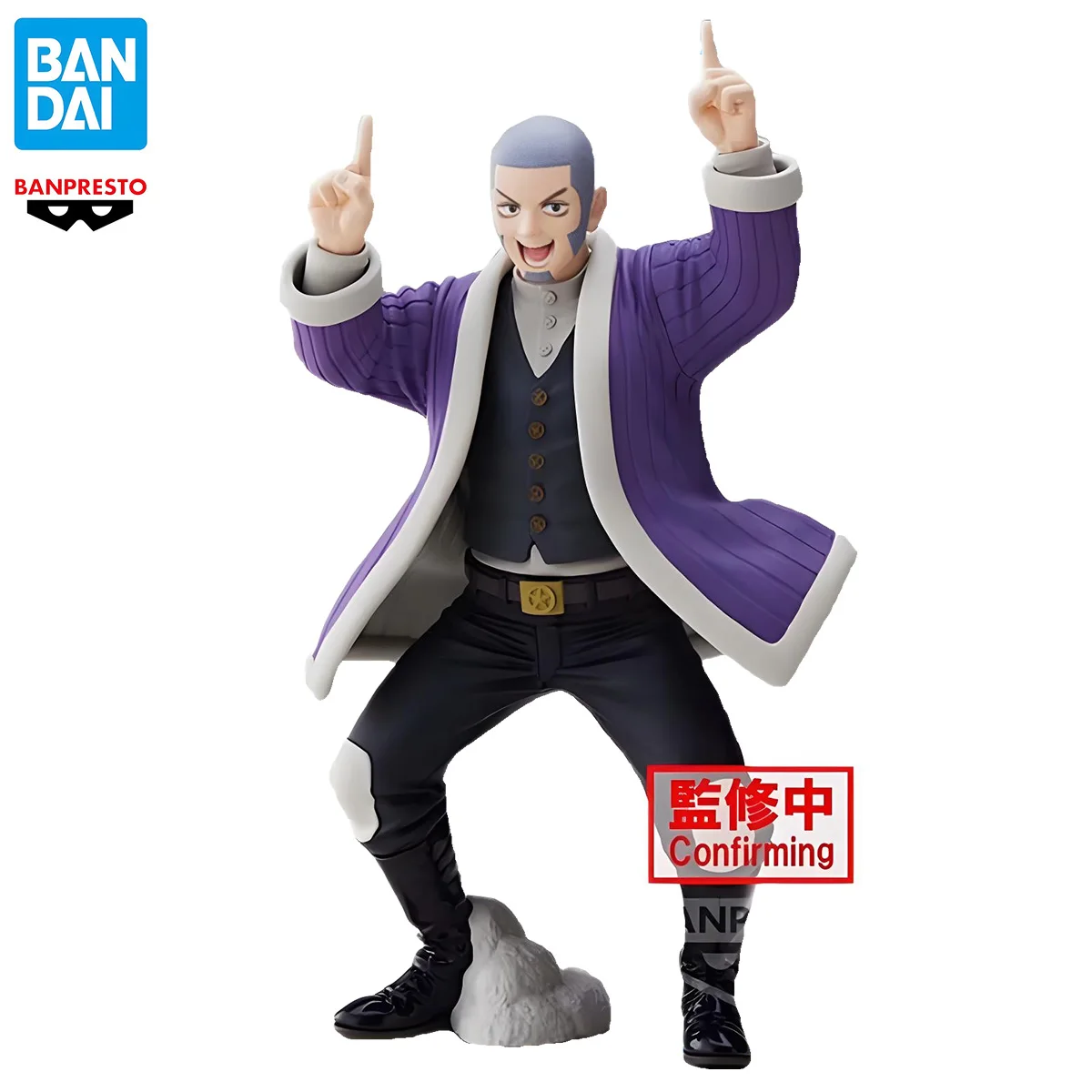 

Оригинальный Bandai BANPRESTO Golden Kamuy Yoshitake Shiraishi 15 см ПВХ аниме фигурки Коллекционная модель игрушки