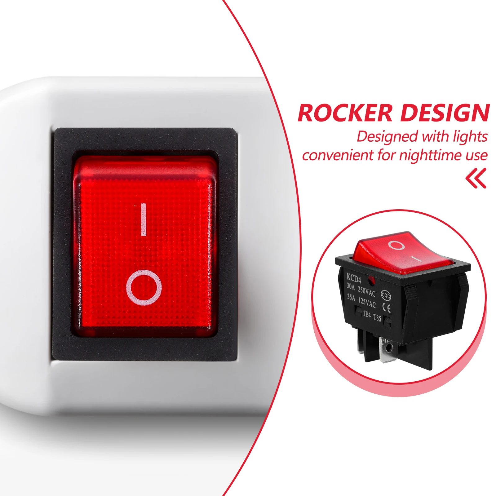 

Versatile 4 Position Toggle Switch With Led Light For Car Auto Marine Applications Durable Rocker Switch Replacement