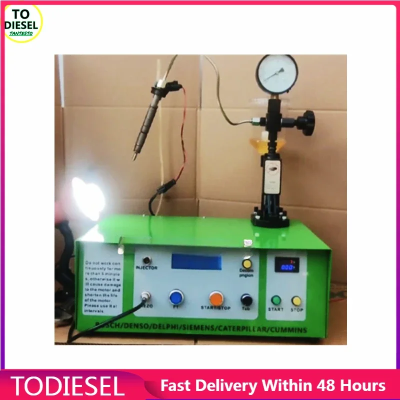 AM-DDS60 CRIN Diesel Injector Nozzle Tester Electric Driver To Supply Pressure and Open Fuel Injector