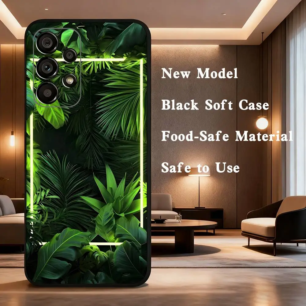 حافظة لهاتف سامسونج جالاكسي A73,31,32,72,41,53,52,71,22,5G,Note,J7,8,9 غطاء أسود ناعم #3