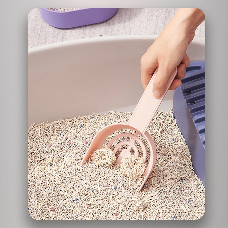 New Cat Litter Scoop Hollow Out Sand Shovel All-in-one Litter Shovel Cat Litter Shovel Box Pet Toilet Cleaning Tool Cat Supplies