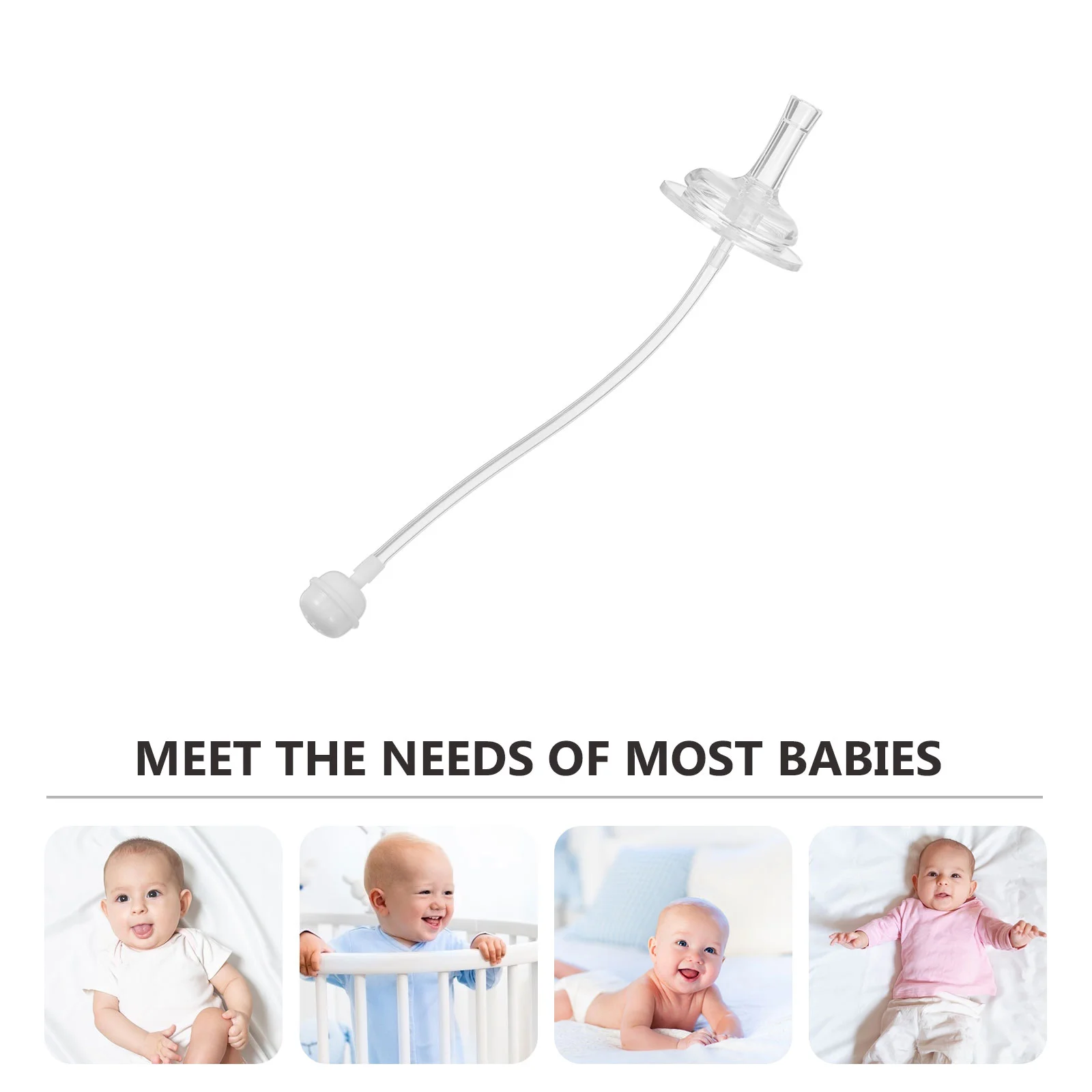 4-delige wateruitloop Leren drinkbekers Stro Melkfles Baby Sucker Brede mond Voeden Watering Accessoires Leren