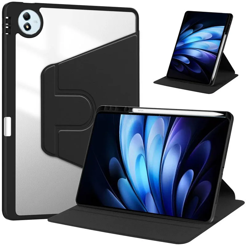 

Acrylic Rotating Cover For vivo Pad 5 Pro 13inch 2025 PA2573 Case With Pencil Holder funda for VIVO PAD3 PRO 13"2024 Tabletshell