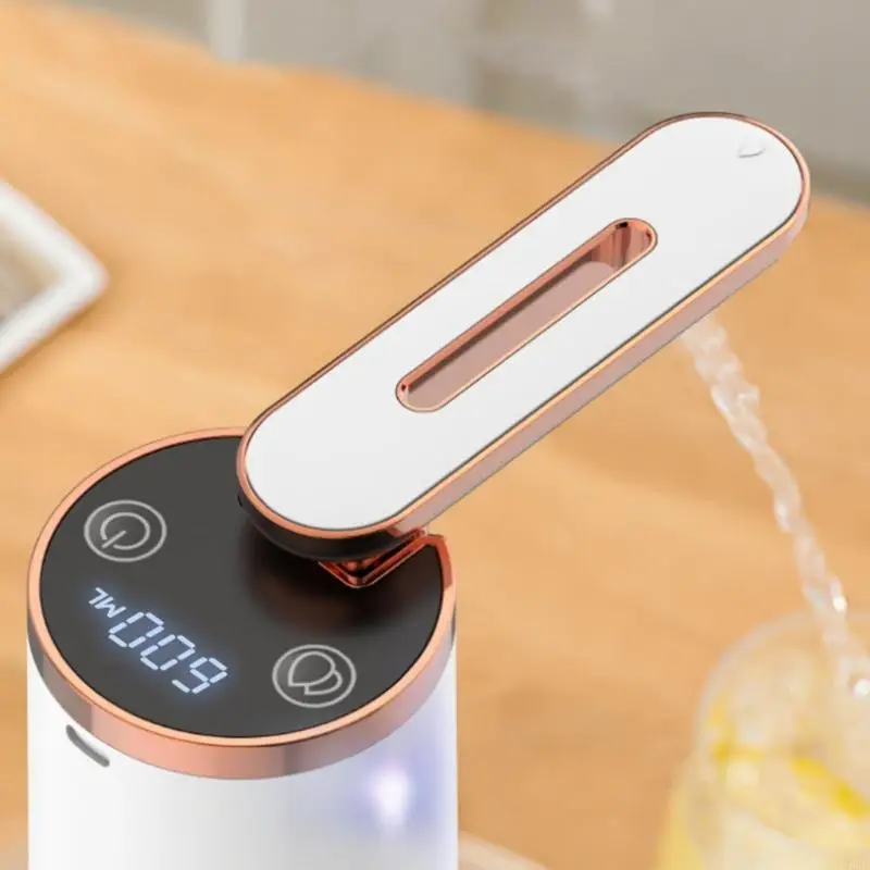 

Rechargeable Water Dispenser Automatic Dispenser Pump Folding Spout Electric Drinking Water Pump for Family Use