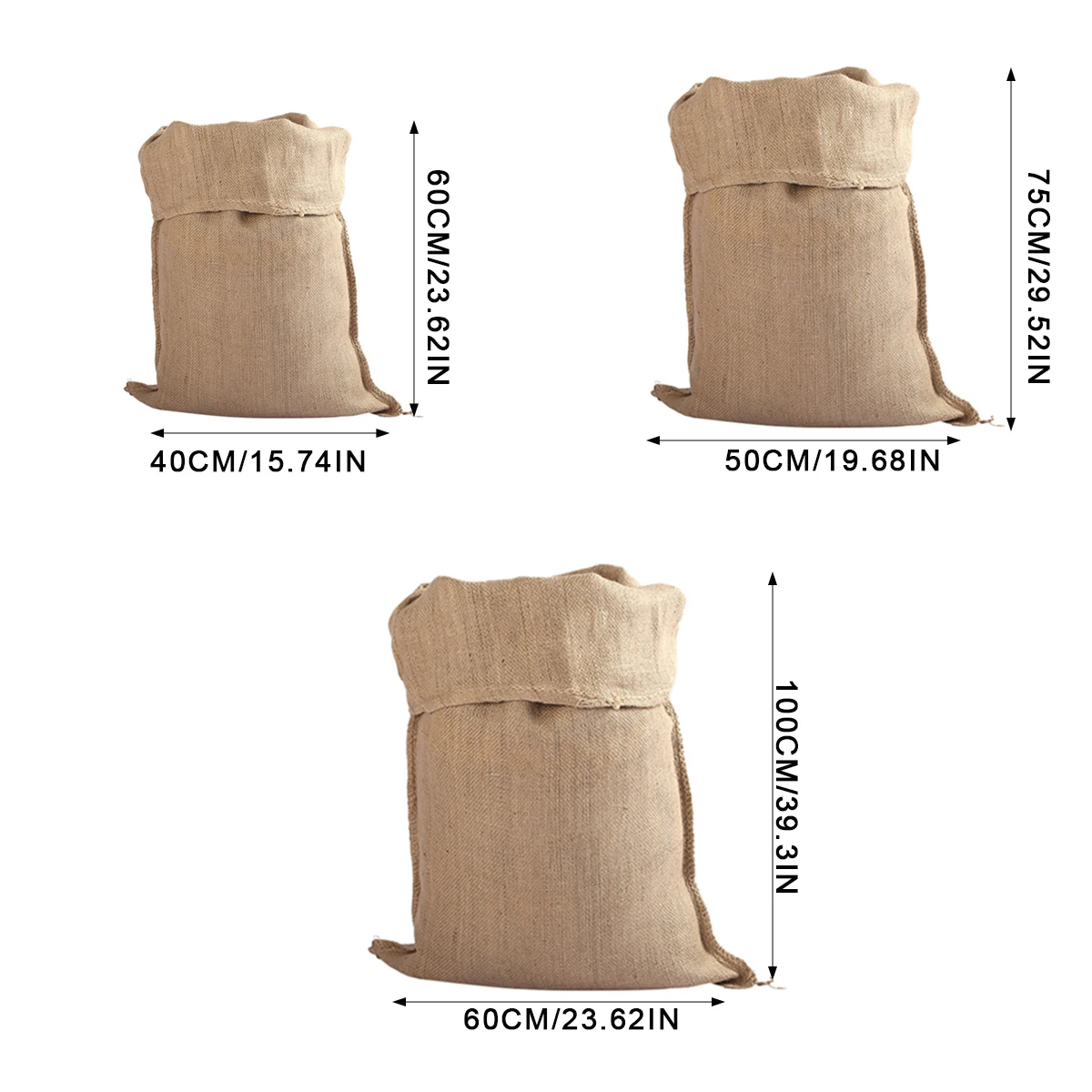 gardening supplies, jute bags, potato bags, reusable, food storage, grain sacks,Burlap