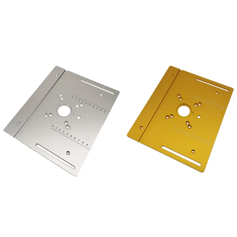 

Router Table Insert Plate Woodworking Router Insert Plate Tool Electric Wood Milling Trimming Machine Flip Plate