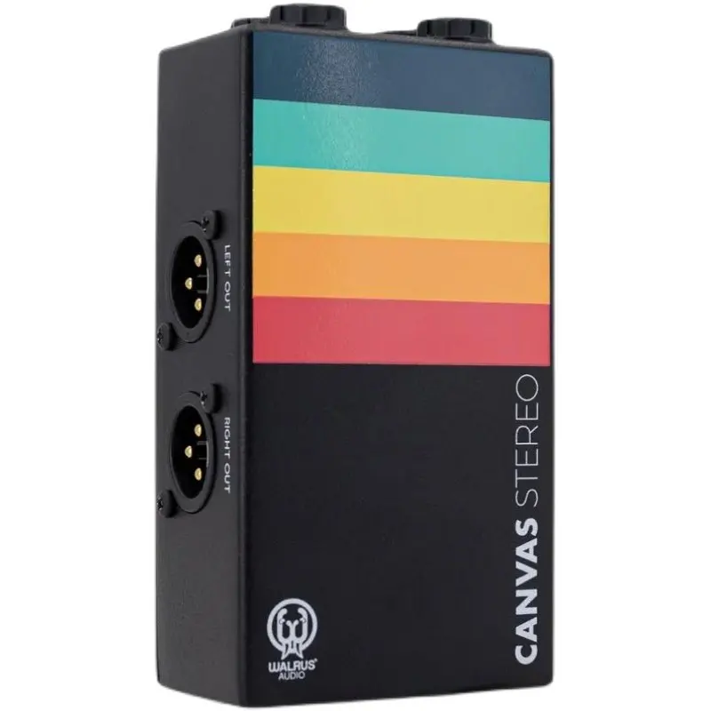 Spot Walrus Audio Canvas Re-Amp Mono Stereo DI Box Effects Line