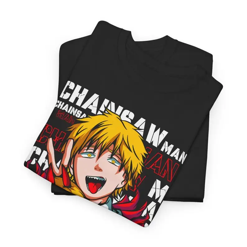 Chainsaw Man Denji and Power Anime Shirt, Manga Shirt