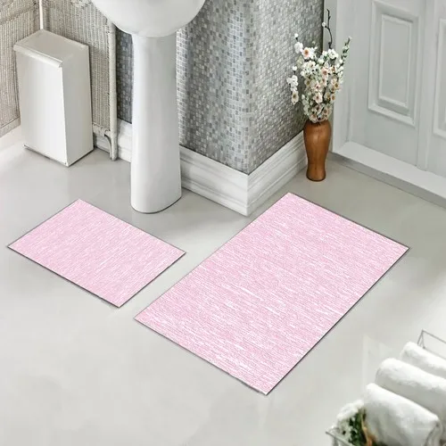 Halıforum Bath Mat Dual Toilet Seat Pad Non-Slip Bottom Bhs-531