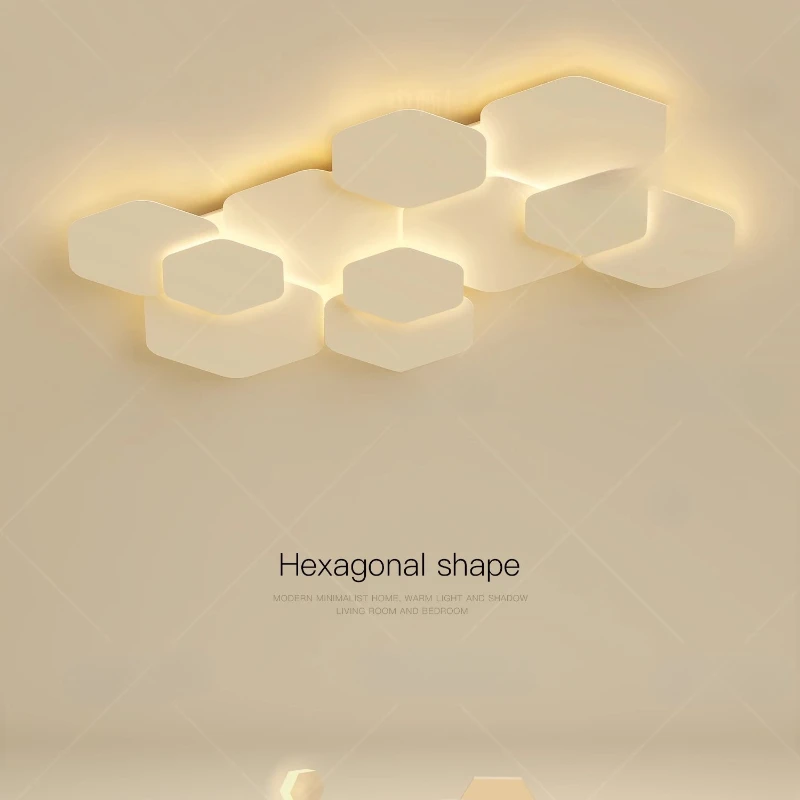 Nordic Simple LED Ceiling Light Dimmable for Bedroom Living Room Loft Ceiling Chandelier Lighting Lusters Fixtures