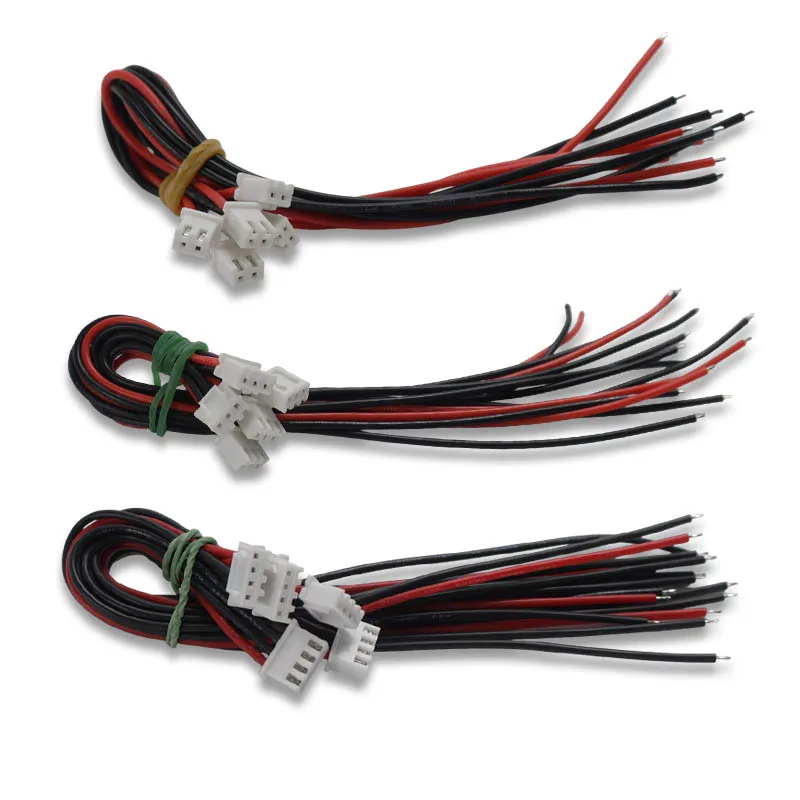 5Pcs 22AWG 20CM 1S -8S Lipo Balance Wire Extension Charged Cable XH2.54 Male Plug For RC IMAX B6 Connector Plug Wire
