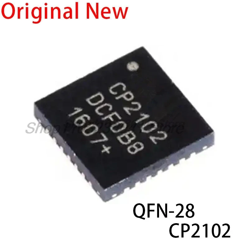 5 Pz/lotto CP2102-GMR CP2102-GM CP2102 QFN-28 interfaccia USB 2.0 Per UART Bridge Controller IC Chip In Magazzino