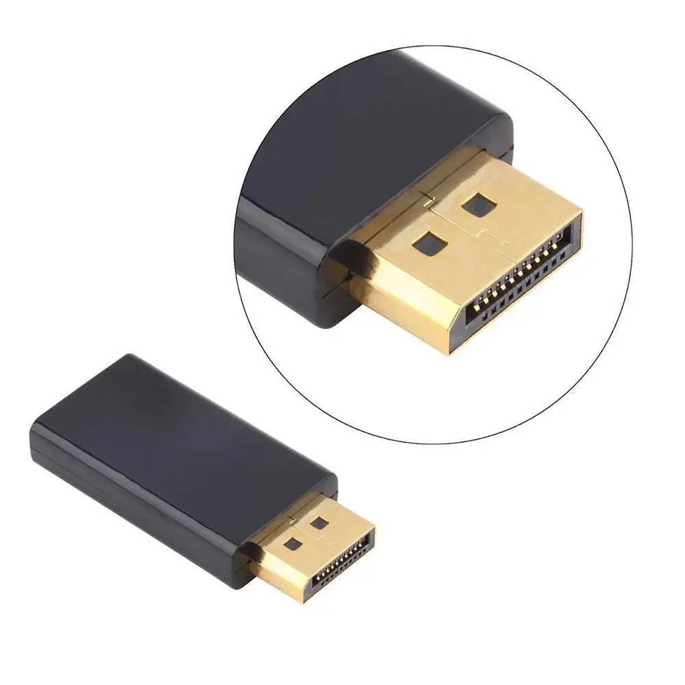 Переходник DP HDMI мама DP в HDMI конвертер DP в HDMI HD адаптер Поддержка DisplayPort V1.1 20-контактный интерфейс DisplayPort