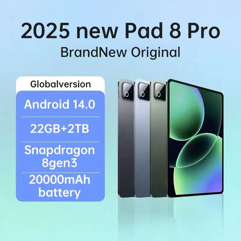 yZ[z2025NŐV O[oڃ^ubg mi Pad Android 14 Snapdragon 8Gen 3 11C` \tgCgXN[ Pad 7 Pro Ultra WiFi GPS WPS 5G PC