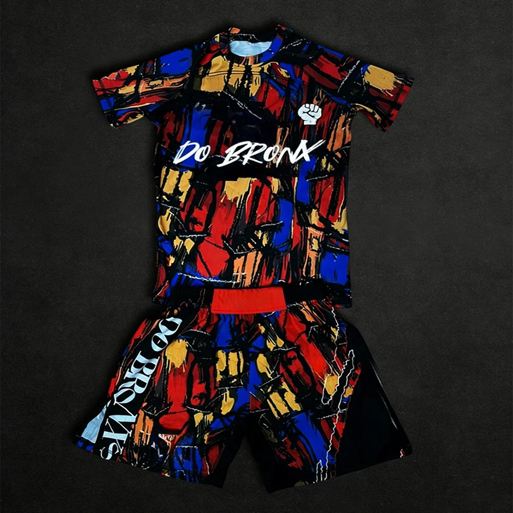 Camiseta de Verano para MMA, Boxeo, Charles Oliveira, Evento de Combate, Pantalones Cortos para Hombre, Transpirables, de Secado Rápido, Traje Deportivo de Lucha Libre